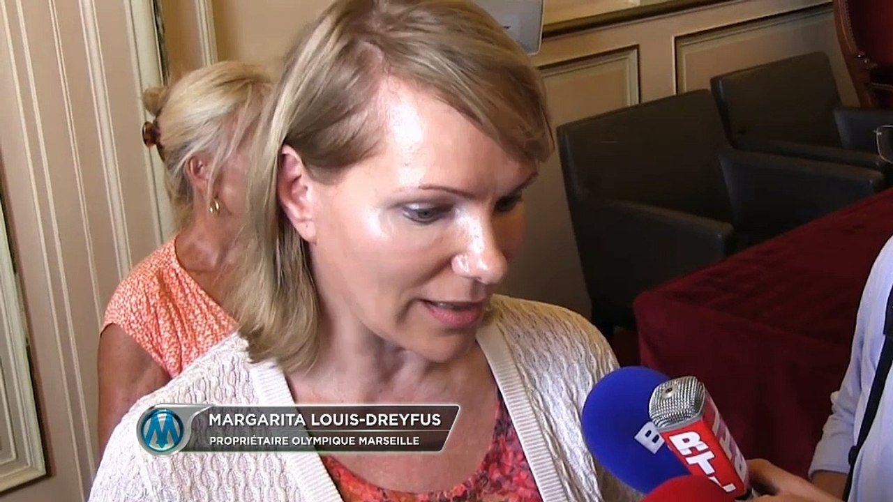 OM - Margarita Louis-Dreyfus : ''En confiance pour l’avenir du club''