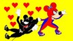 Mickey mouse Spider Man vs Mickey mouse Venom - Mickey Mouse Superheros Finger Family