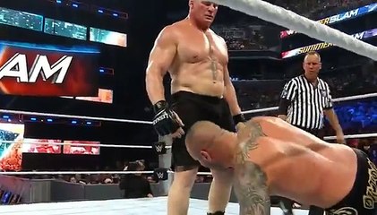 Wwe Raw 29-08-2016 Brock Lesnar attacks Randy Orton Again Again Again 720p FULL HD Full Movie