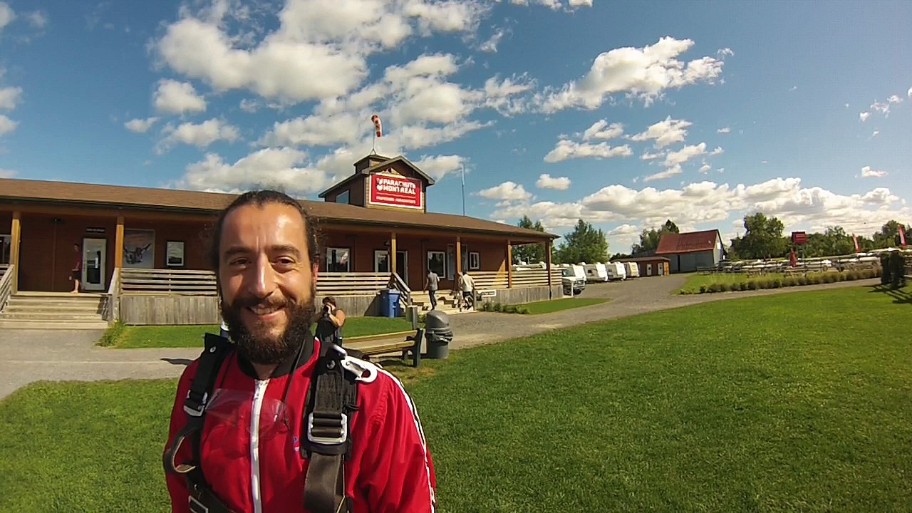 Troisième saut en parachute!!!