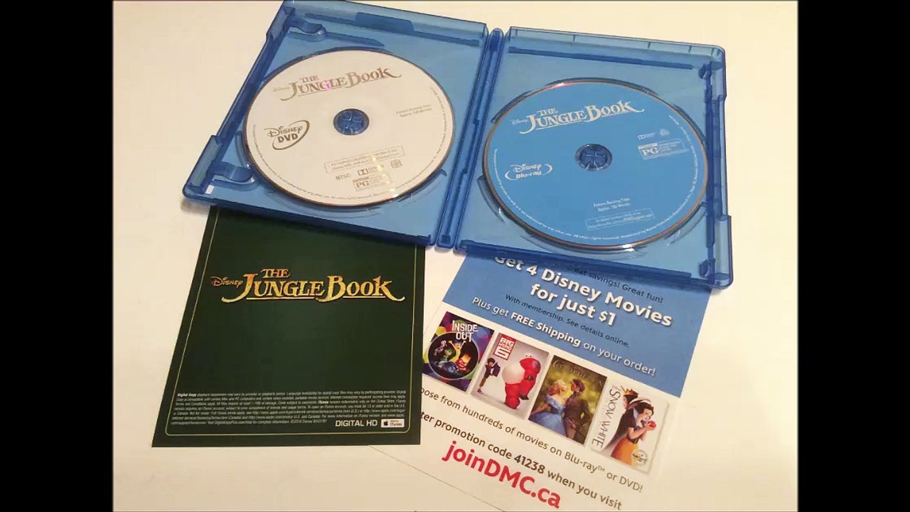 Critique Blu-ray The Jungle Book (Le livre de la jungle)