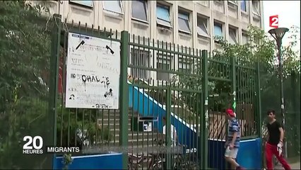 Migrants : lieux publics réquisitionnés