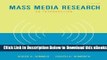 [Reads] Mass Media Research: An Introduction (with InfoTrac) (Wadsworth Series in Mass