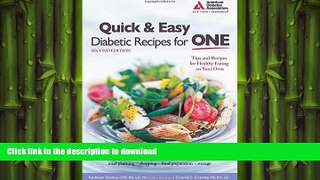 READ  Quick   Easy Diabetic Recipes for One FULL ONLINE