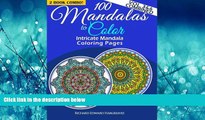 Popular Book 100 Mandalas To Color - Intricate Mandala Coloring Pages - Vol. 3   6 Combined: