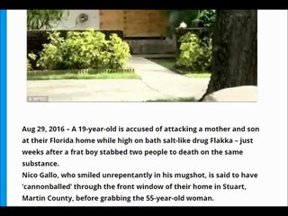 Another Zombie Attack – This One Jumps Through Plate Glass Window In Attack!