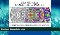 Choose Book Mandala Coloring Pages: Printable Coloring Pages for Adults