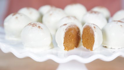 Pumpkin Spice Truffles When You Don't Want to Bother With Baking Pie
