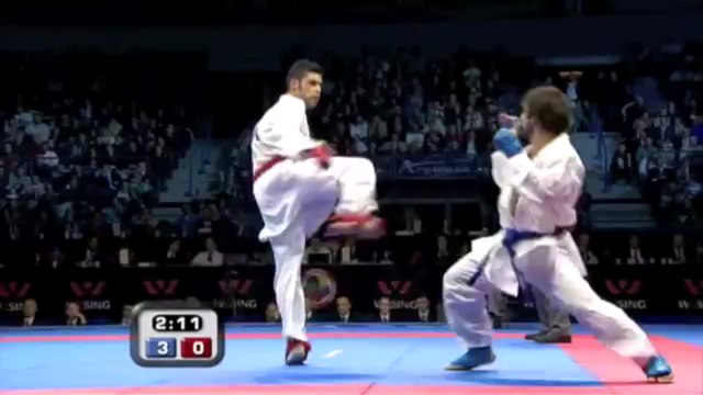 Rafael Aghayev vs Luigi Busa WKF Karate Male Kumite Final -75kg Belgrade 2