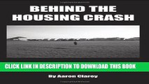 [PDF] Behind the Housing Crash: Confessions from an Insider Full Colection