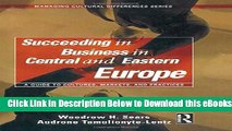 [Reads] Succeeding in Business in Central and Eastern Europe (Managing Cultural Differences)