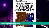 Must Have PDF  Teaching Students to Think Critically: A Guide for Faculty in All Disciplines