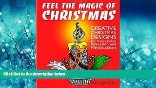 Popular Book Feel the Magic of Christmas: Creative Christmas Designs for Stress Relief, Relaxation