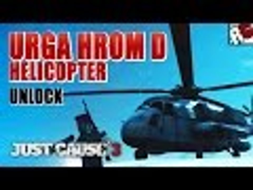 Just Cause 3 - How to Unlock 'Urga Hrom D' Helicopter - Porto Coclea Base Guide
