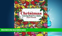 Choose Book Christmas Coloring Book For Adults (The Stress Relieving Adult Coloring Pages)