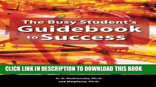 New Book Busy Student s Guidebook to Success