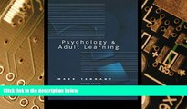 Big Deals  Psychology and Adult Learning (Adult Education/Psychology Series)  Free Full Read Most