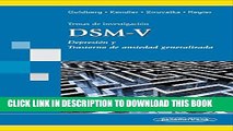 [PDF] DSM-V. DepresiÃ³n y trastornos de ansiedad generalizada (Spanish Edition) Popular Colection