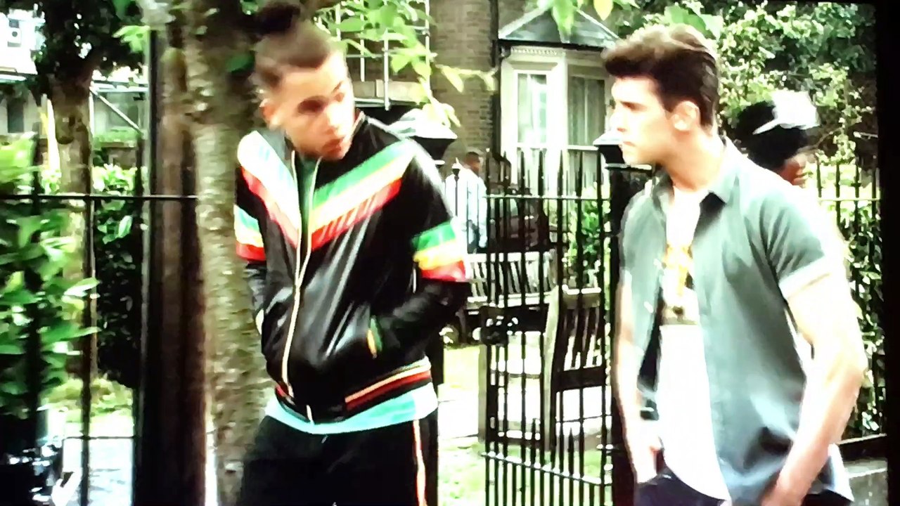Eastenders 2016 mark jr & shakil & bex & Louise & Courtney scenes