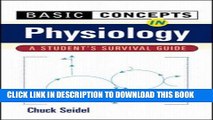 Collection Book Basic Concepts in Physiology : A Student s Survival Guide