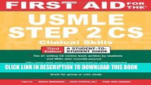 Collection Book First Aid for the USMLE Step 2 CS, Third Edition (First Aid USMLE)