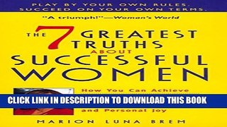 [PDF] The 7 Greatest Truths About Successful Women Ebook Free
