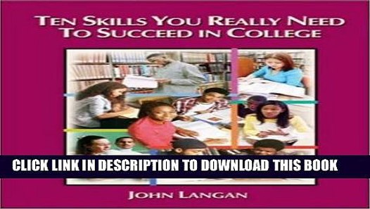New Book Ten Skills You Really Need to Succeed in College video