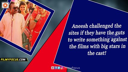Aneesh Upasana Up In Arms Against Online Media || Popcorn Movie - Filmyfocus.com