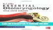 New Book Essential Otolaryngology: Head and Neck Surgery, Tenth Edition