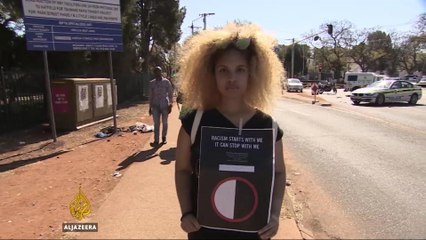South Africa: Black students protest ‘racist’ hair rules