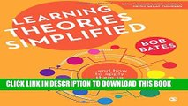 [PDF] LEARNING THEORIES SIMPLIFIED Full Online