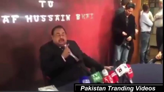 Altaf Hussain Giving Order to His Workers to Attack