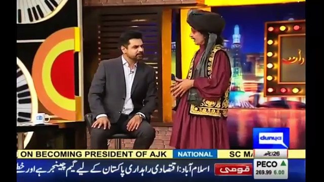 Hilarious Pathan Iftikhar Thakur, Mazaaq Raat 29 August 2016 - Shehryar Khan Afridi - Kanwal Ilyas - Dunya News