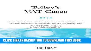 [Read] Tolley s VAT Cases 2014 Free Books