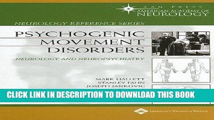 [PDF] Psychogenic Movement Disorders: Neurology and Neuropsychiatry (Neurology Reference) Popular