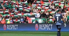 Filistinli Çocuklar, Filistin Bayrağı Açan Celtic'e Harçlıklarını Bağışladı