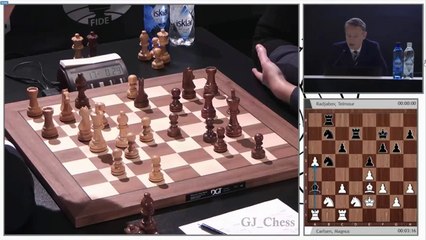 Carlsen's amazing exchange sacrifice !!! (World  Rapid Chess Championship 2015)