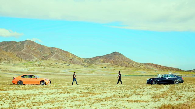 2016 Cadillac CTS-V vs. 2016 Lexus GS F - Head 2 Head Ep. 78_32