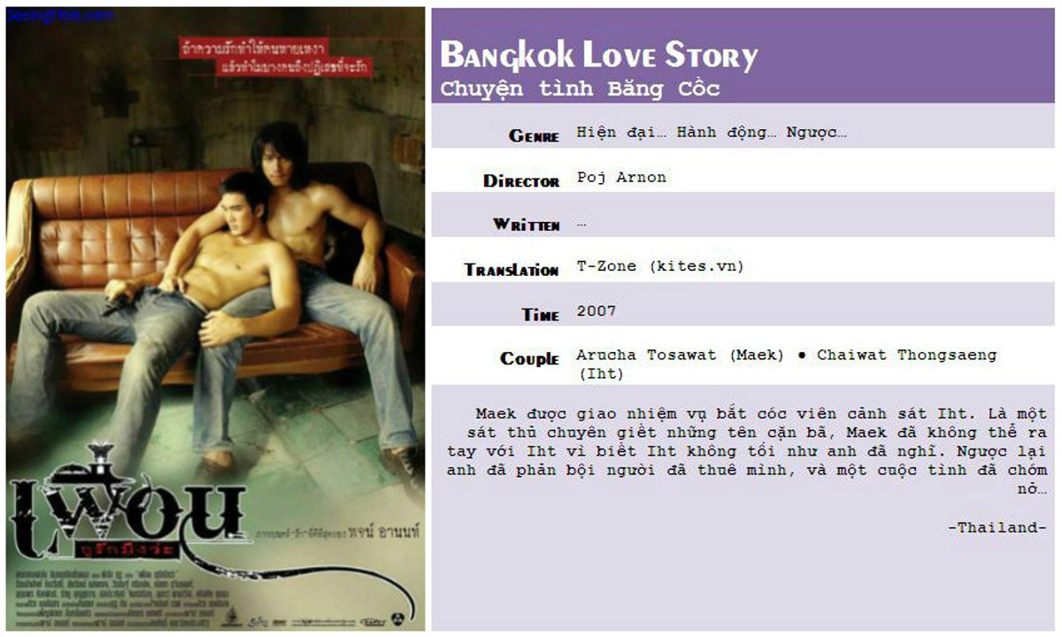 2007 -- Bangkok Love Story -- Chuyện tình Băng...
