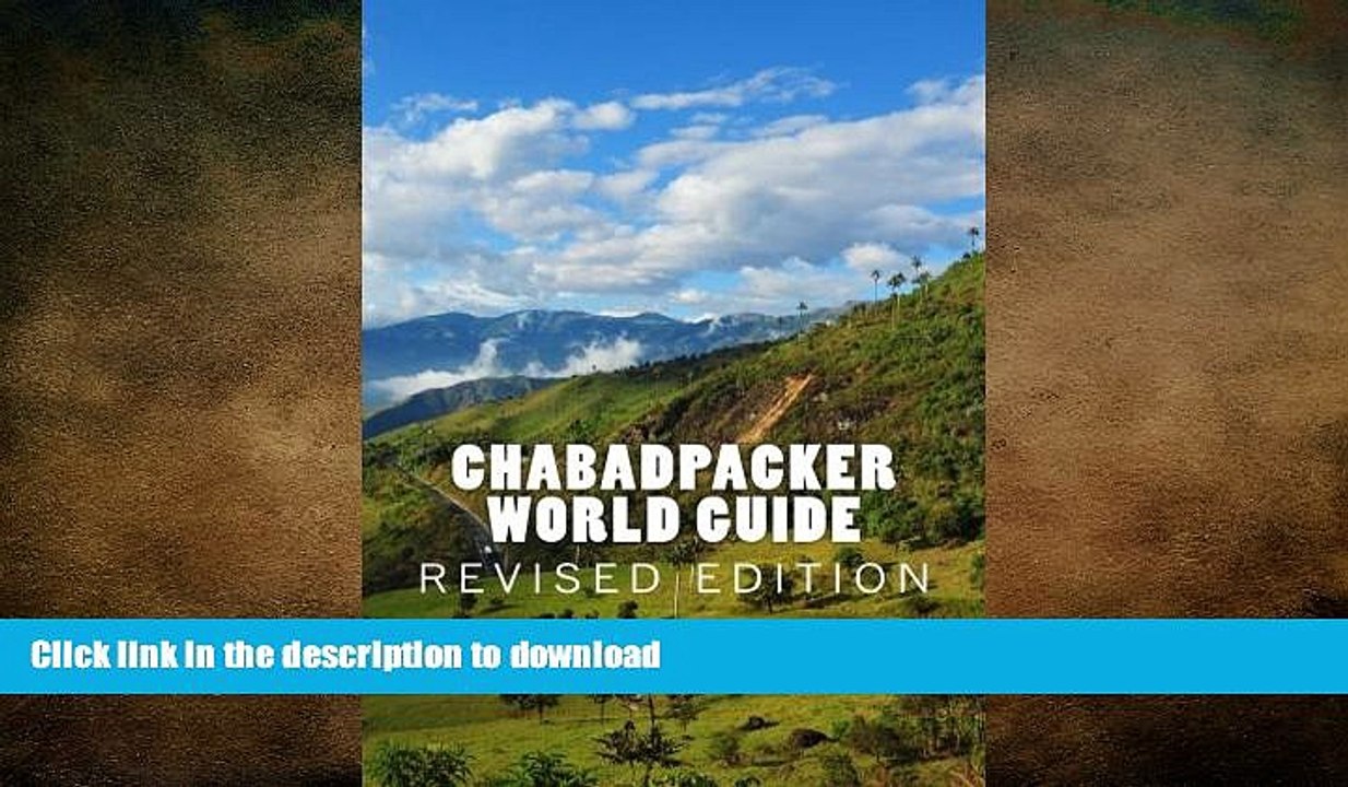 EBOOK ONLINE ChabadPacker World Guide (Revised Edition): A Jewish Travel Companion READ PDF BOOKS