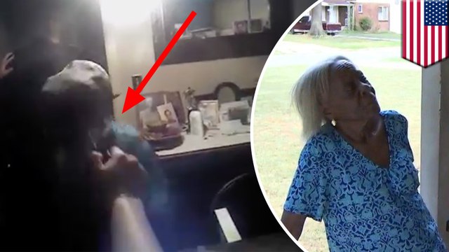 Cops pepper spray 84-year-old woman: Geneva Smith maced by police in her own home - TomoNews