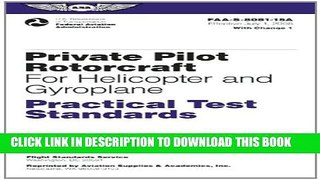 [PDF] Private Pilot Rotorcraft Practical Test Standards for Helicopter and Gyroplane: