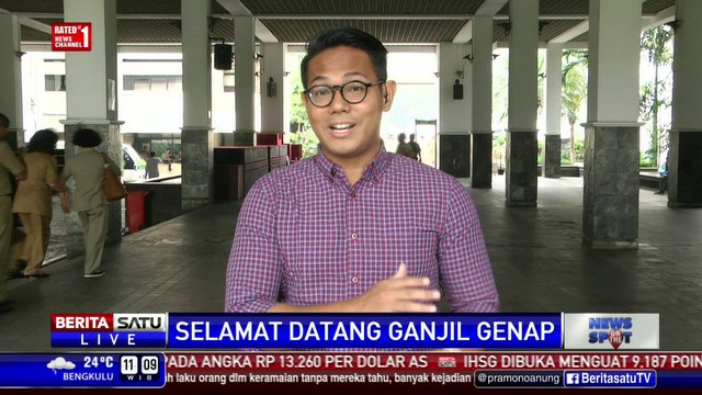 Inilah Target dan Hasil Uji Coba Sistem Ganjil Genap