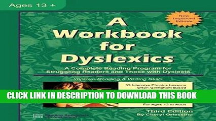 New Book A Workbook for Dyslexics, 3rd Edition