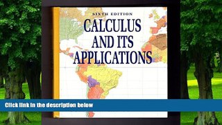 Big Deals  Calculus and its applications  Best Seller Books Most Wanted