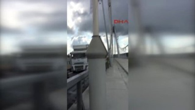 Yavuz Sultan Selim Köprüsünde İlk Kaza