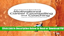 [Get] Motivational Career Counselling   Coaching: Cognitive and Behavioural Approaches Free New