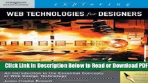 [Get] Exploring Web Technologies for Designers (Graphic Design/Interactive Media) Popular New