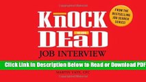 [Download] Knock  em Dead Job Interview Flash Cards: 300 Questions   Answers to Help You Land Your