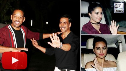 Akshay Kumar's Rustom Success Party With Hollywood Superstar Will Smith